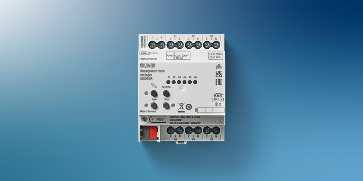 KNX Heizungsaktor 6-fach bei Elektro Finkbeiner in Weinstadt