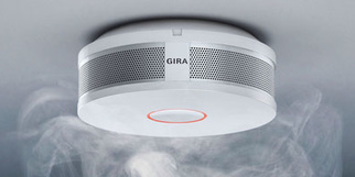Gira Rauchwarnmelder bei Elektro Finkbeiner in Weinstadt
